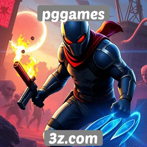 Principais jogos em destaque no site pggames